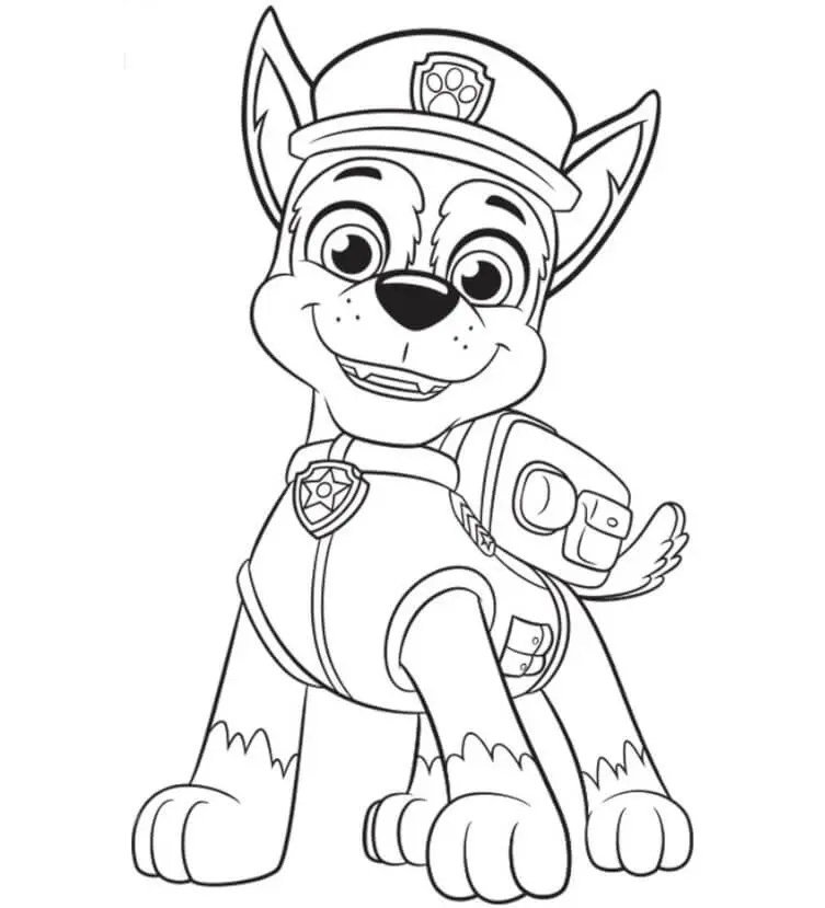 Die Paw Patrol: Abenteuer auf Papier - Malvorlagen für kleine Helden