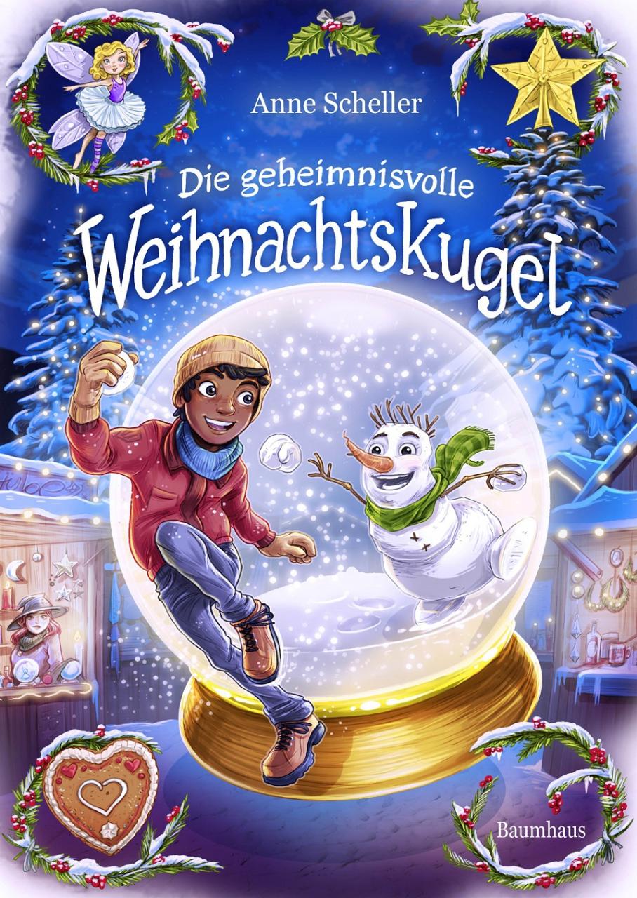 Die Magie der Weihnachtskugel: Ein Zeichenabenteuer für Groß und Klein