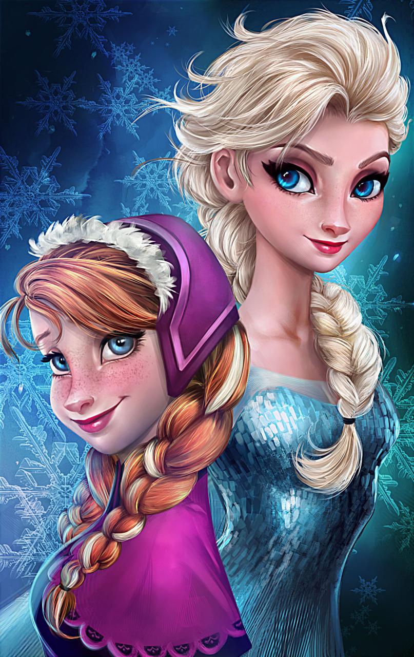 Die Magie des Zeichnens: Anna und Elsa bringen Farbe ins Leben