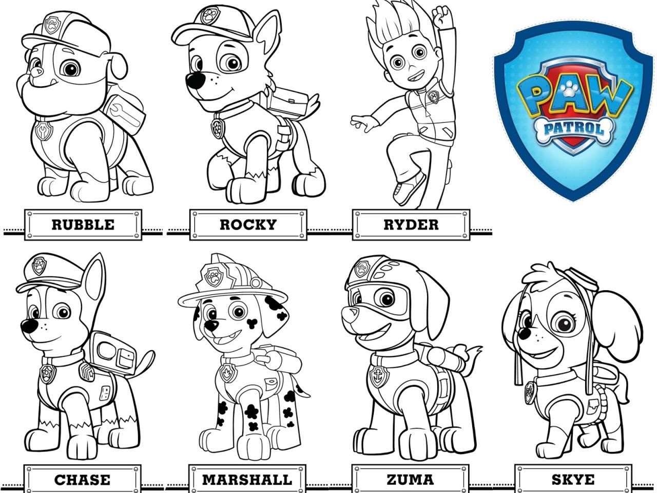 Die magische Welt der Paw Patrol: Ausmalbilder zum Leben erwecken