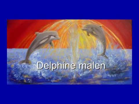 Tauche ein in die Welt der Delphine: Malen mit Freude und Fantasie