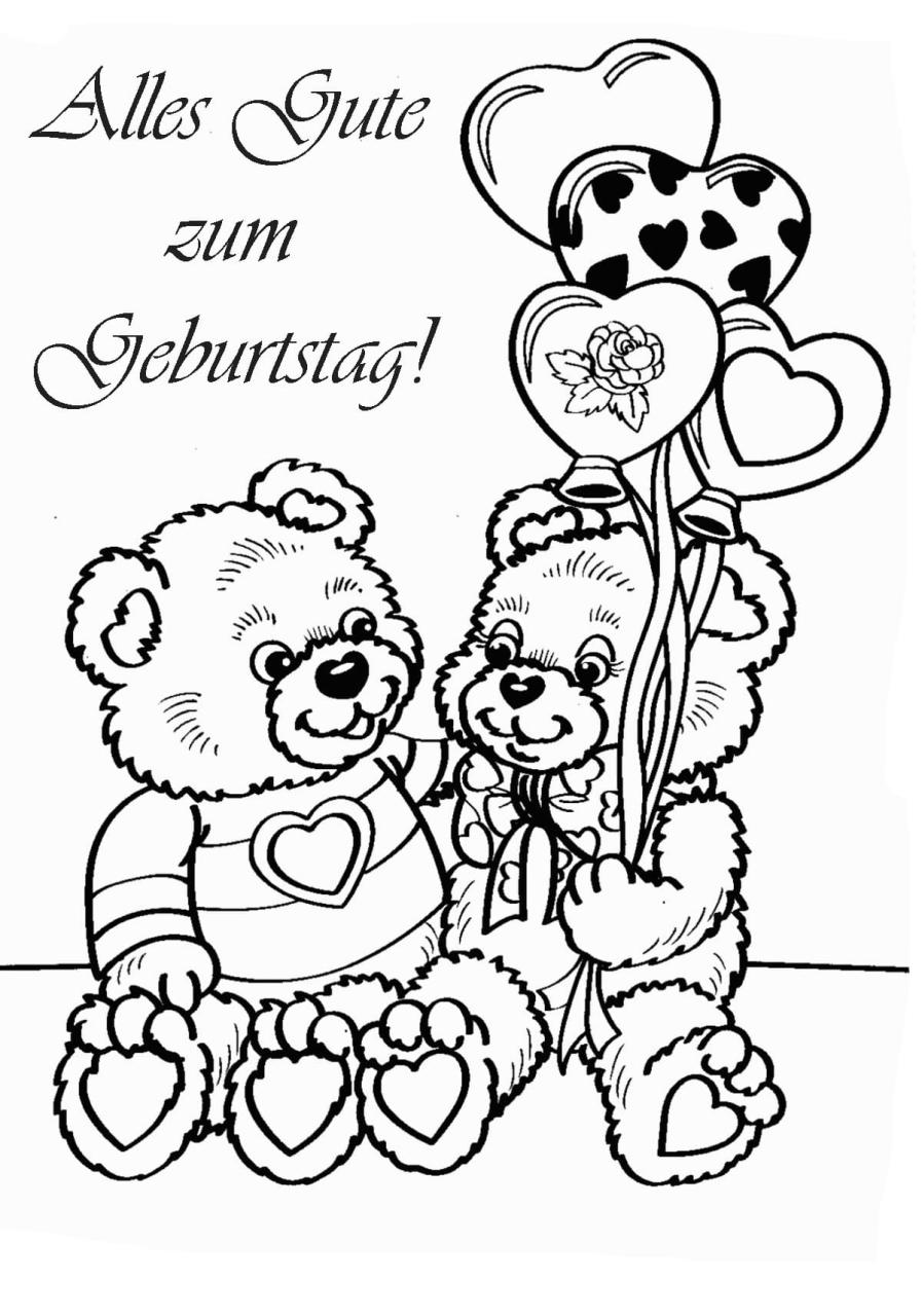 Alles Gute zum Geburtstag, liebe Ausmalbilder!