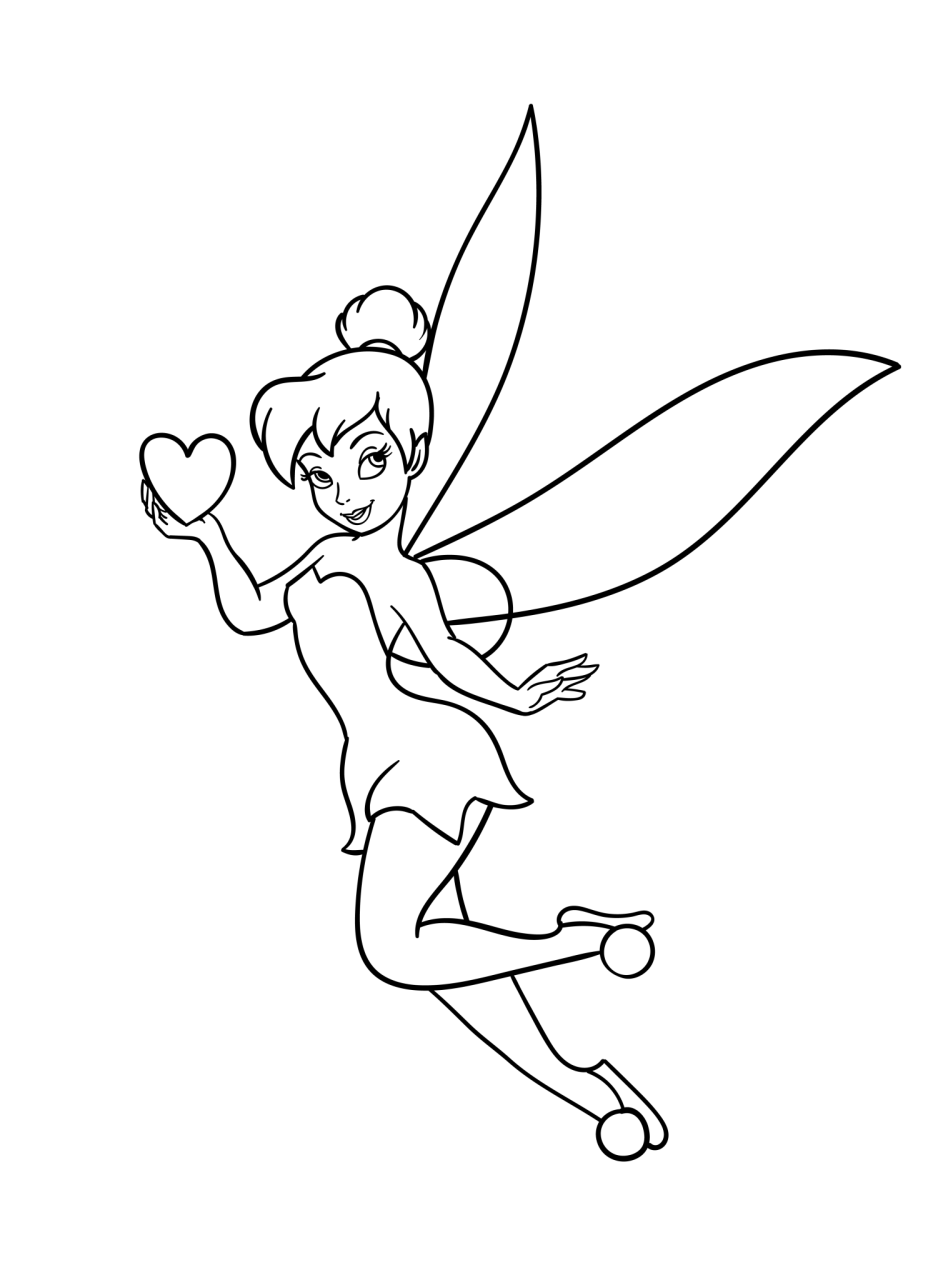 Tinkerbell Ausmalbilder: Entdecke die Magie des Zeichnens